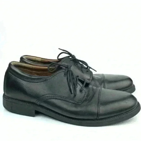 Dockers oxford size 13 M black leather Cap toe main image 4